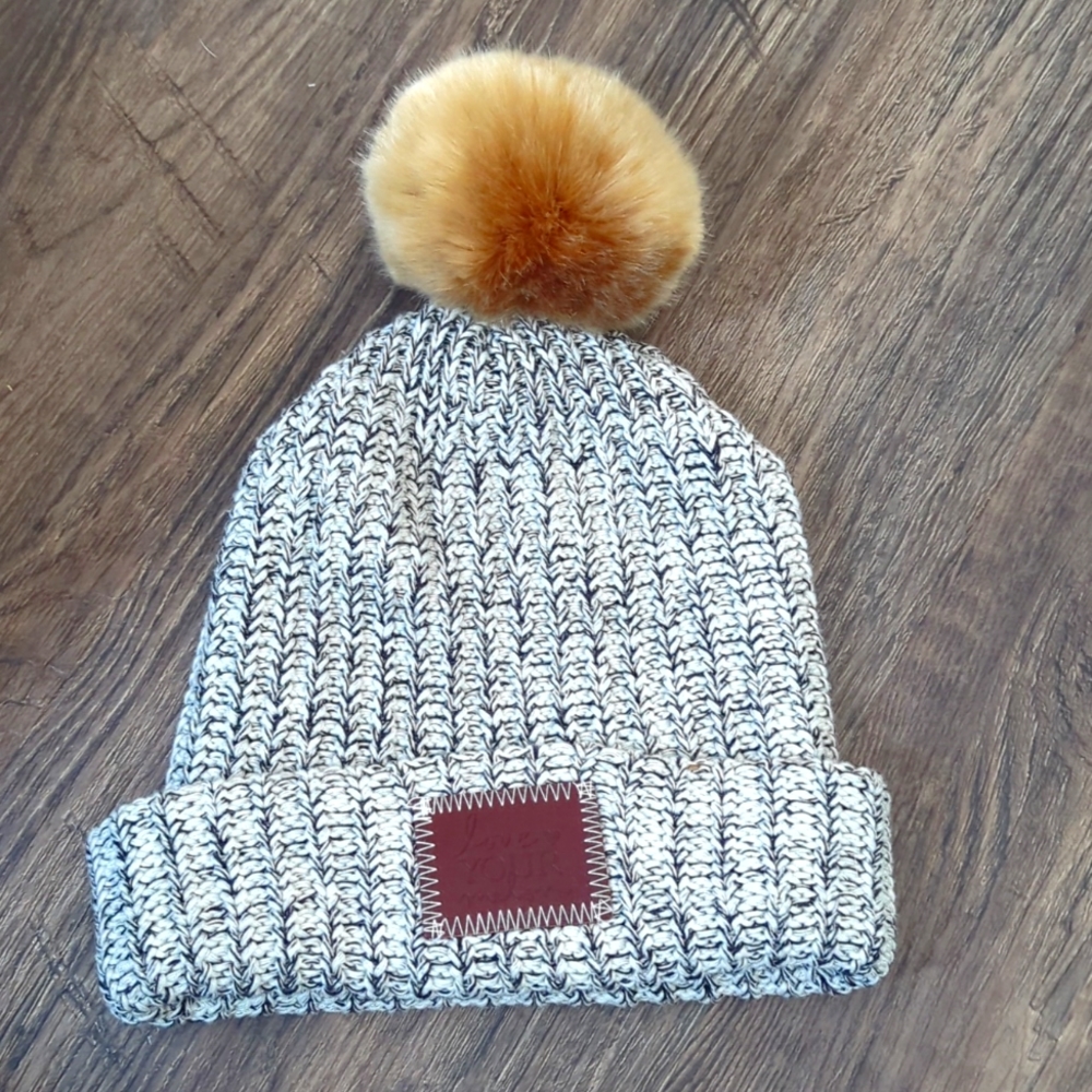 Love your melon pom pom beanie
